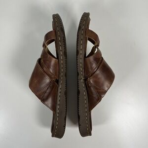 Born Sorja II Sandals Leather Toe Ring Womens Size US 8 BOC Handcrafted Footwear